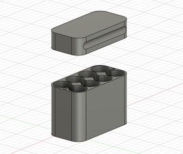 8x AA Battery Box (Magnetic)