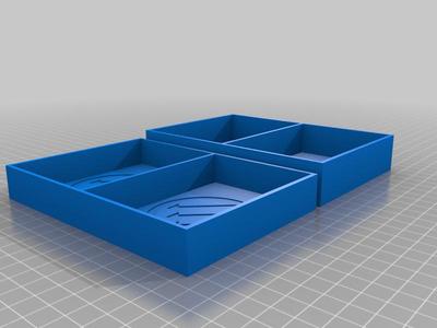 Black Orchestra Inlay Box Organizer