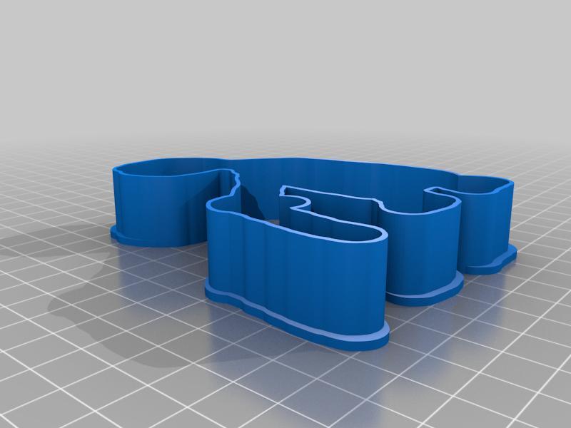 Grandadisanoldman Cookie Cutter