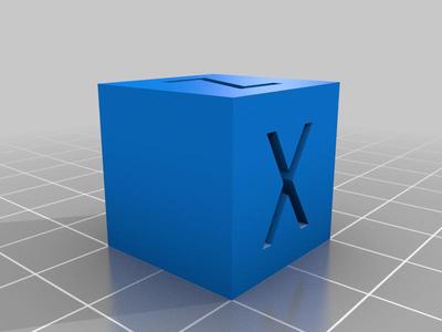 Cubo de Calibração XYZ