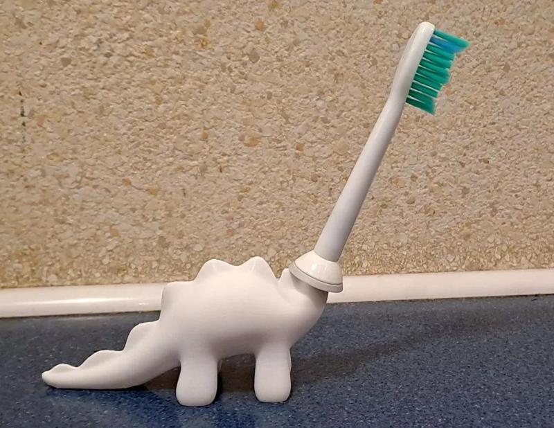 Dino Sonicare toothbrush holder   