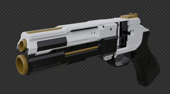 (untested) nerf magpie modern looking body kit 