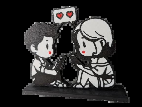 Connected Hearts - Valentine's Day   