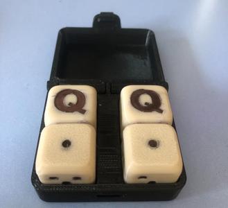 Print in place 4 and 2 dices box