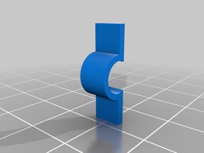 Dallas temperature sensor DS18020 3d support
