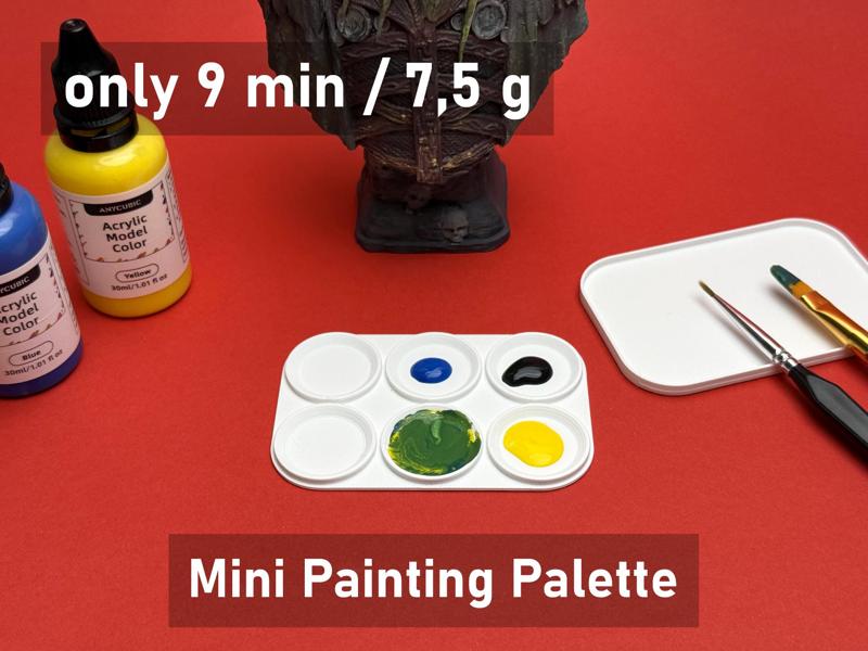 Mini Painting Palette