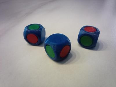 The Royal game of Ur - Dices