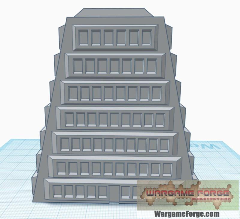 Sci-Fi Building 7 SF007