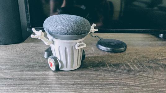 Google Home Trashbot   