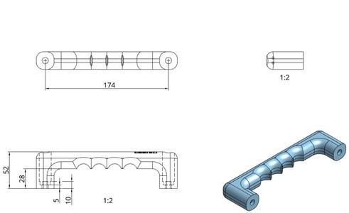 Poignée Porte Garage (Door handle)