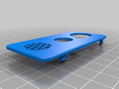 Raspberry Pi Zero case for NoIR camera with only one led