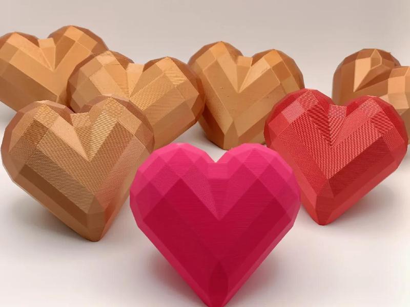Polygon Heart   