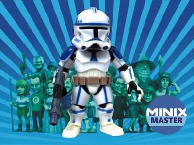 clone trooper minix figure   
