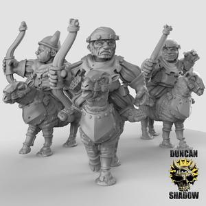 Halfling Archer Cavalry (pre supported)