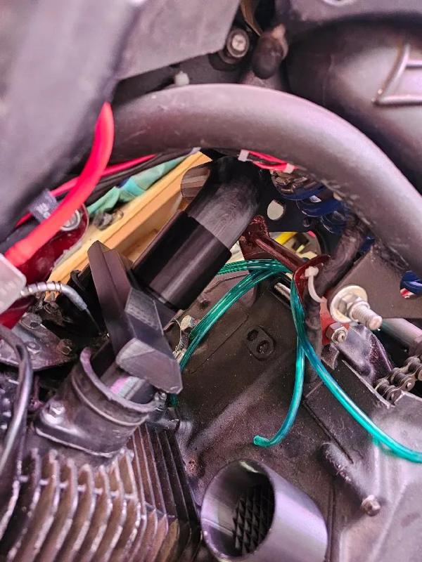 Honda Cb450 1 into 2 intake   