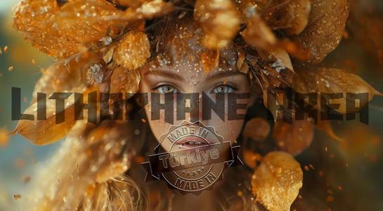 Autumn Girl Lithophane   
