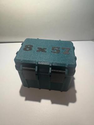 Rugged 8x57 ammo Box 24 rounds   