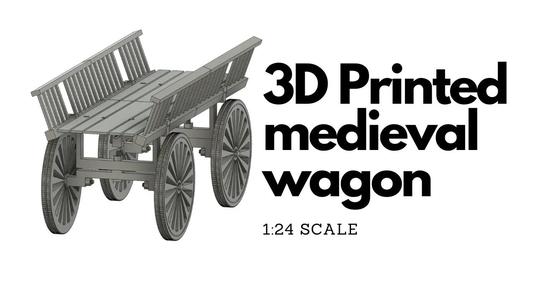 1:24 Medieval Wagon Build Kit   