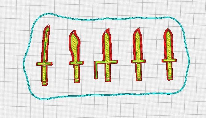 balloon fight game daggers/knifes   