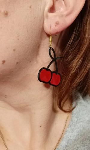 Cherry earing   