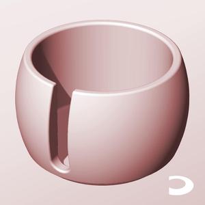 CR68-50-S Slotted Modular Stacking Storage Boxes | Printable Objects - Infinite Containers | stl file for 3d printing