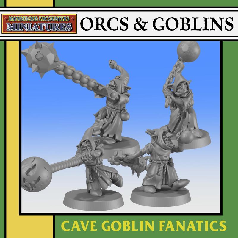 ORCS & GOBLINS: Cave Goblin Fanatics Unit