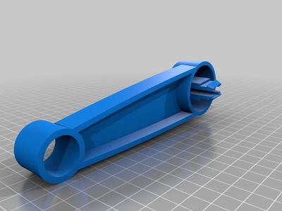 Replacement handle for hoist clothseline