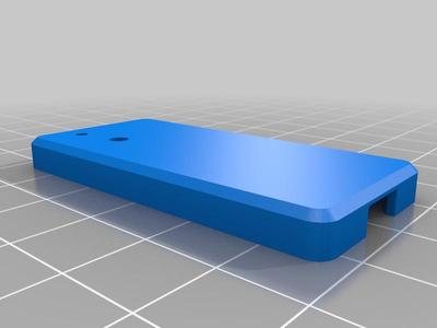 Rasberry Pi Pico  case with hole for led and button