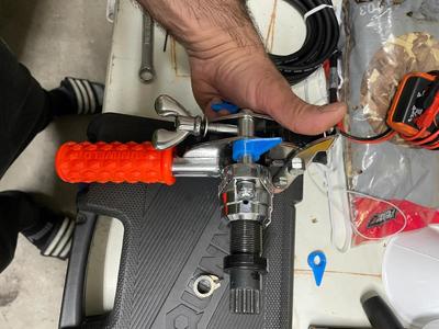 Uniweld copper flaring tool copper stop   