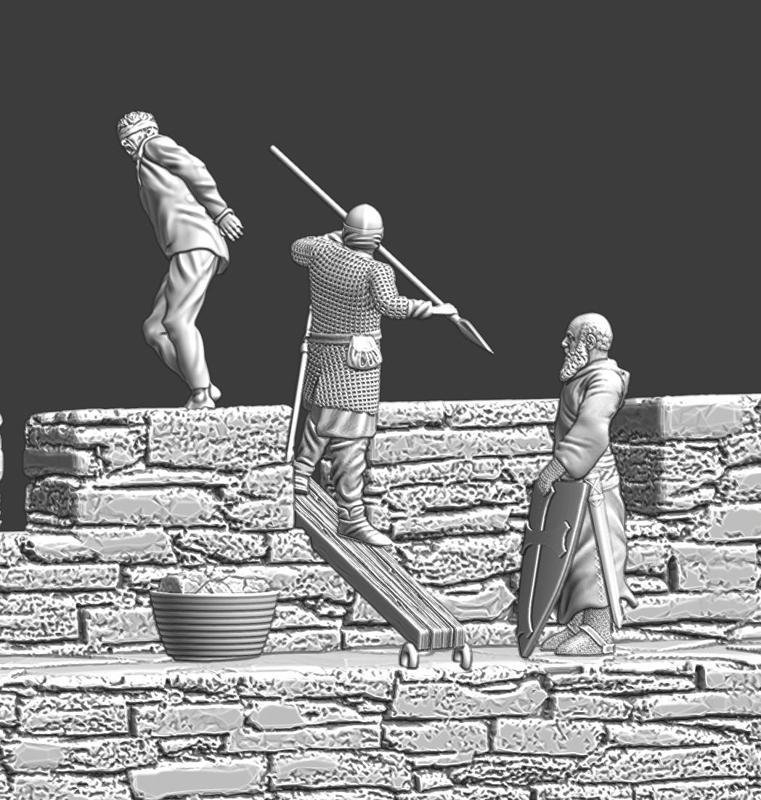 Medieval punishment - walking the plank