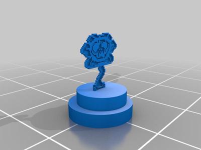 Undertale Flower statue