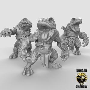 Zombie frog folk (pre supported)