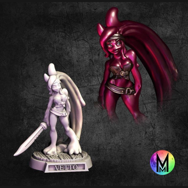 Plasmoid - Vetto the slime girl (or plasmoid)