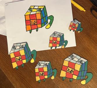 Ruby the RubixCubix by Lyla, 7 color no AMS   
