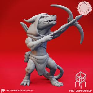 Kobold Archer - Tabletop Miniature (Pre-Supported)