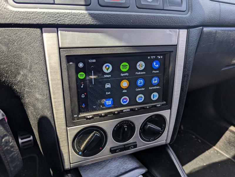 Angled Dash Kit for ATOTO and Volkswagen MKIV