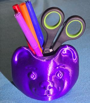 Teddy Pencil Holder