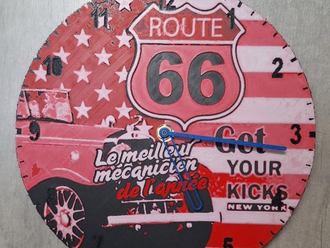 Vintage Garage Clock