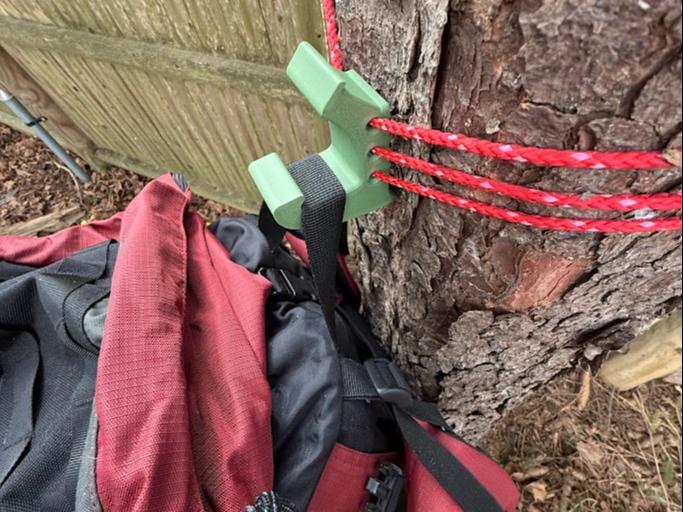 Hiking Pack Hanger for Outdoor/ Tree Use
