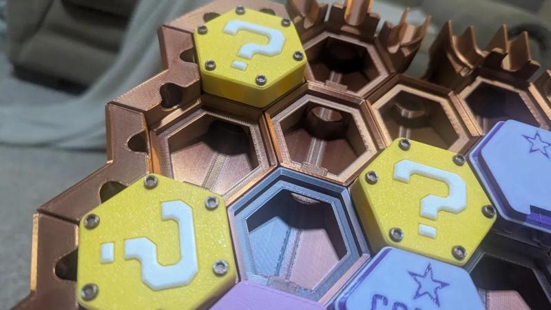 Hextraction Secret Question Block Tile (magnet lid)   