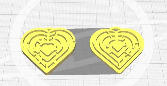 heart maze (ball NOT included)   