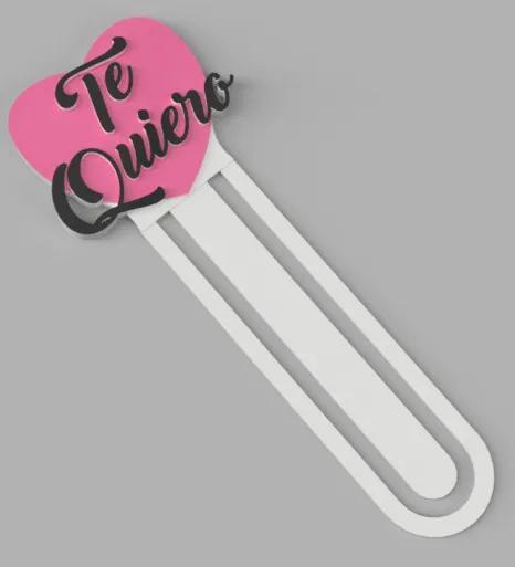 I love you (spanish) Bookmark / Marcapáginas Te quiero   