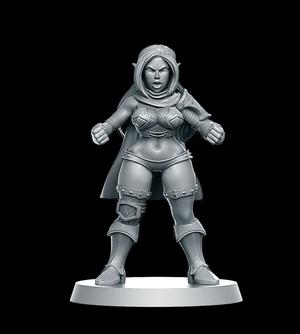 Lure Team Dark Elf Line 5 Fantasy Football 32mm