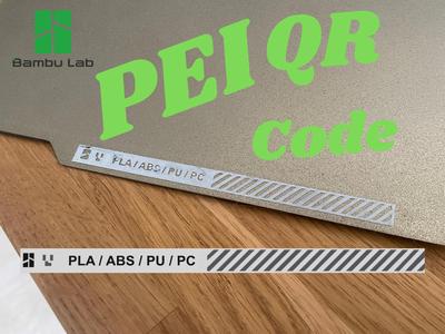 QR code PEI Textured