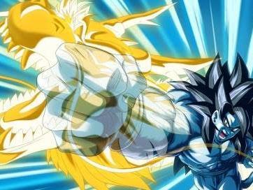 Goku Super Saiyan 4 GT Dragon Fist Hueforge