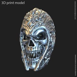 warrior skull vol1 pendant