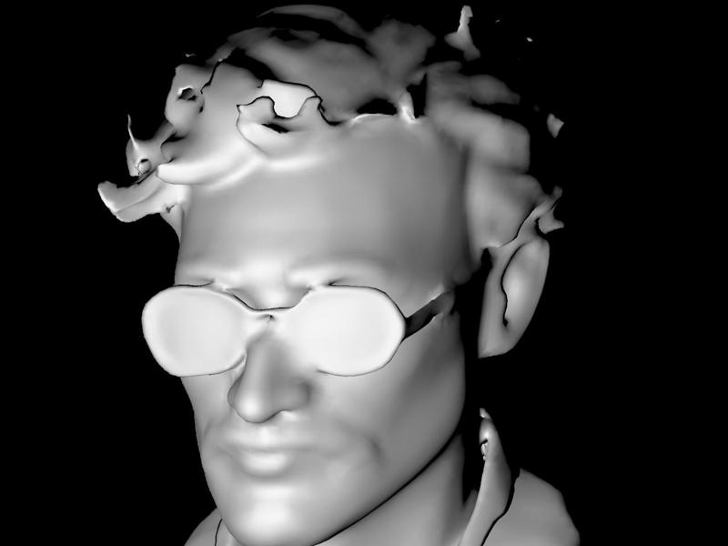Modernist Blindfold Bust