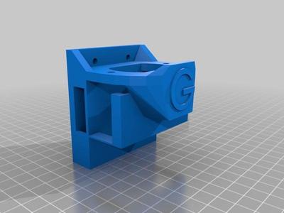 Gillamonsta Hot End Mount for Geeetech Prusa i3 M201 w/BLTouch