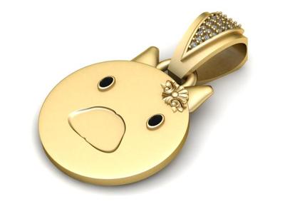 CAT FACES PENDANT 3d printable model