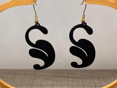 Earrings Leaf #05